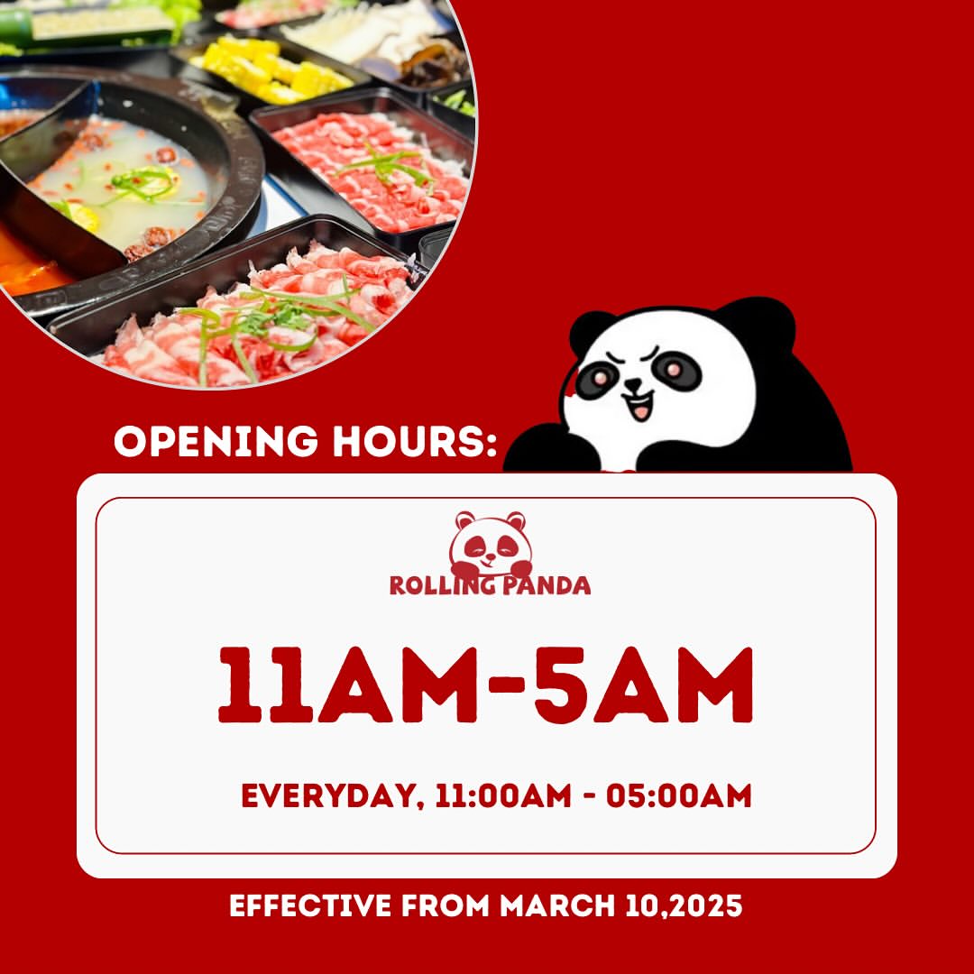 Opening Hours 11AM-5AM