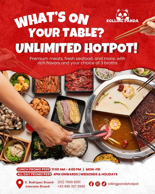 Unlimited Hotpot spread with premium meats
